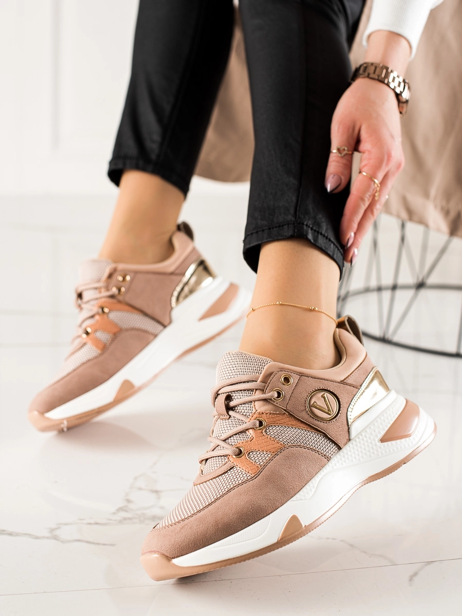 Adidași roz originali pentru femei fără toc