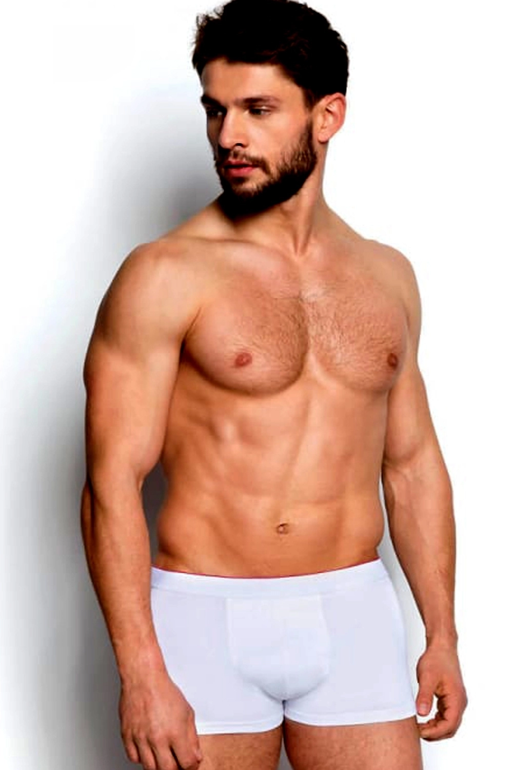 Boxeri pentru bărbați 18724 Burito white