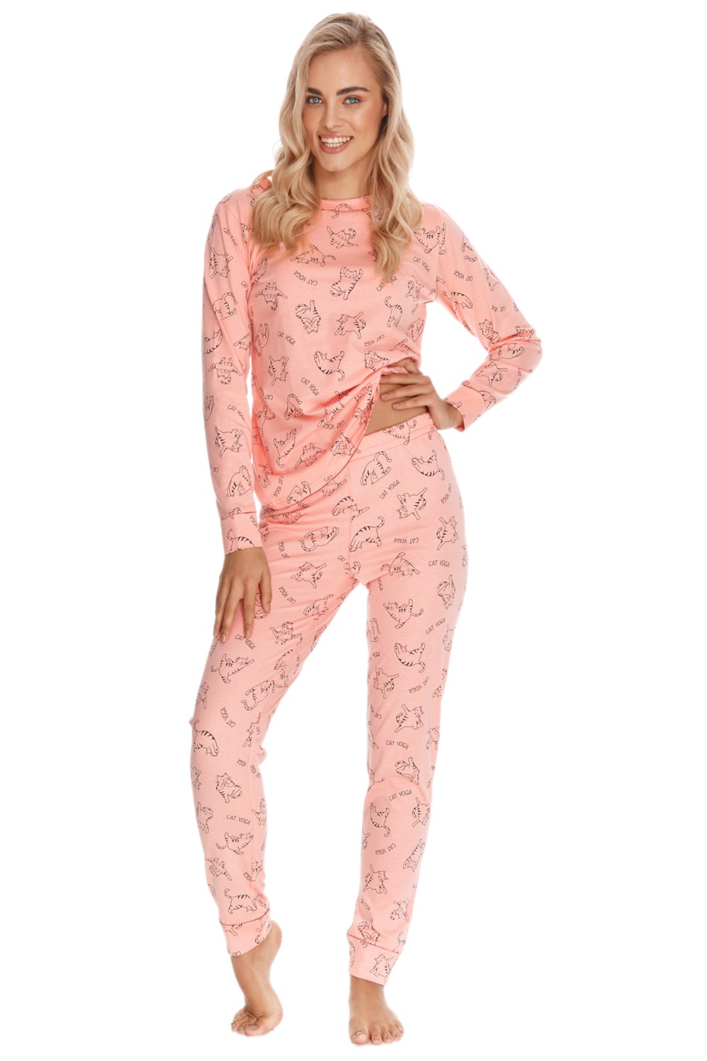 Pijama de damă 2777 Serena pink