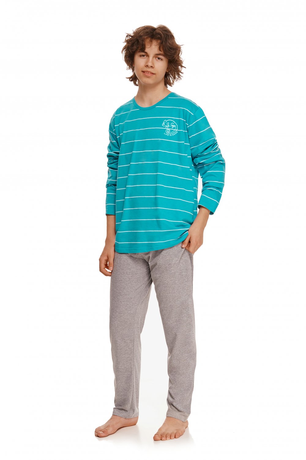 Pijama pentru băieți 2625 Harry turquoise