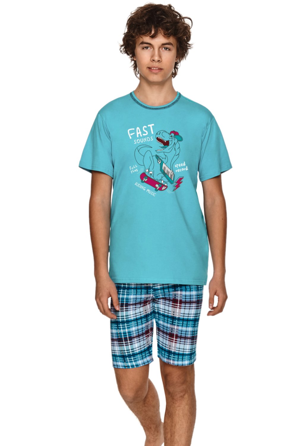 Pijama pentru băieți 2742 Ivan blue