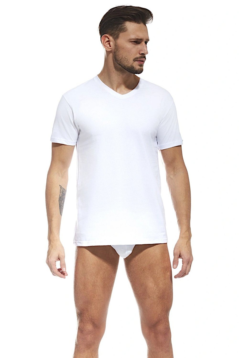 Tricou pentru bărbați 201 Authentic new biała